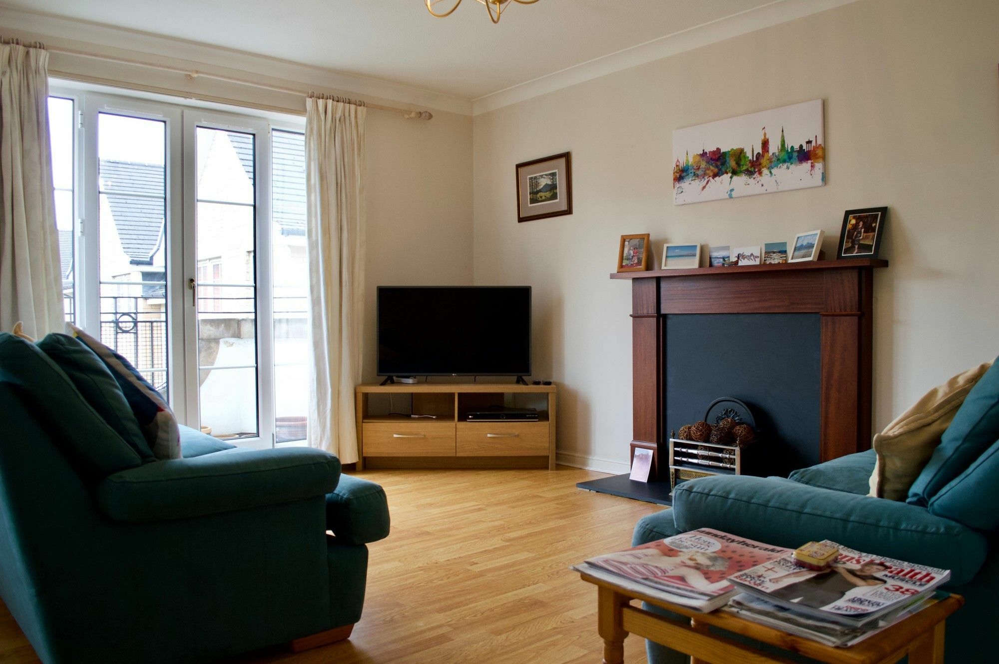 Bright 1 Bedroom Apartment In Edimburgo Esterno foto